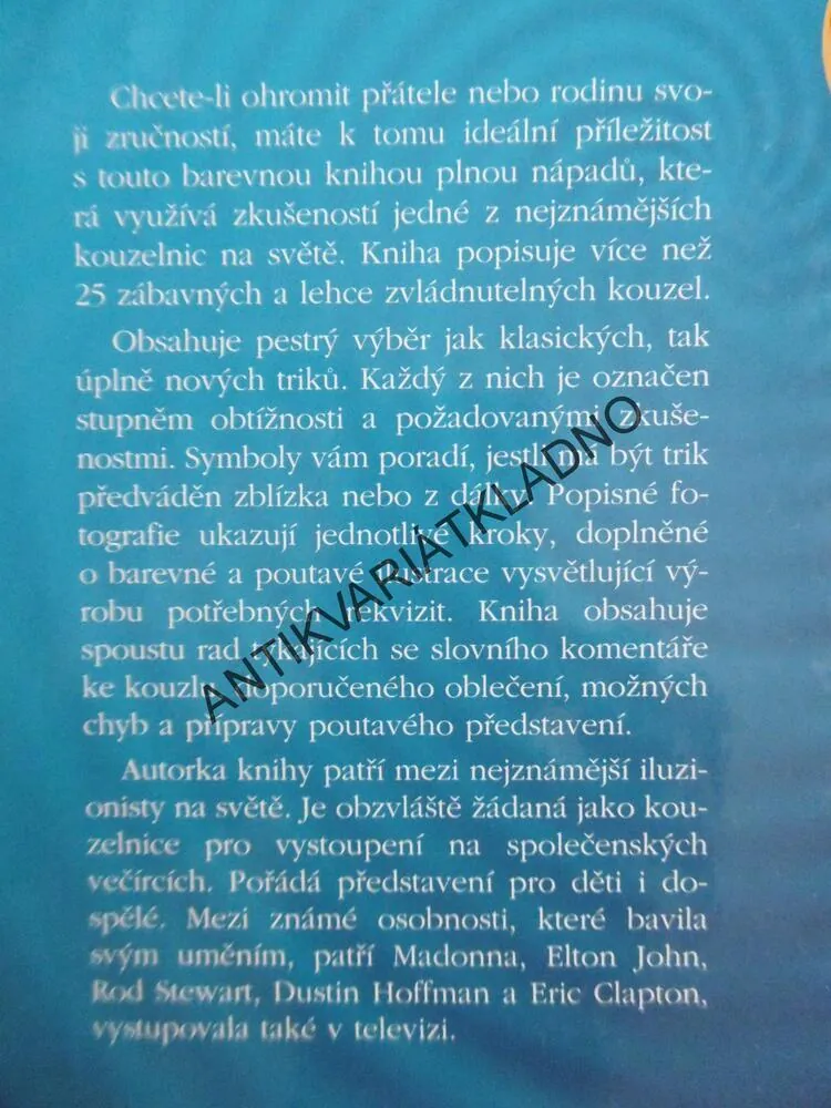 KOUZLA PRO DĚTI, FAY PRESTO, **an