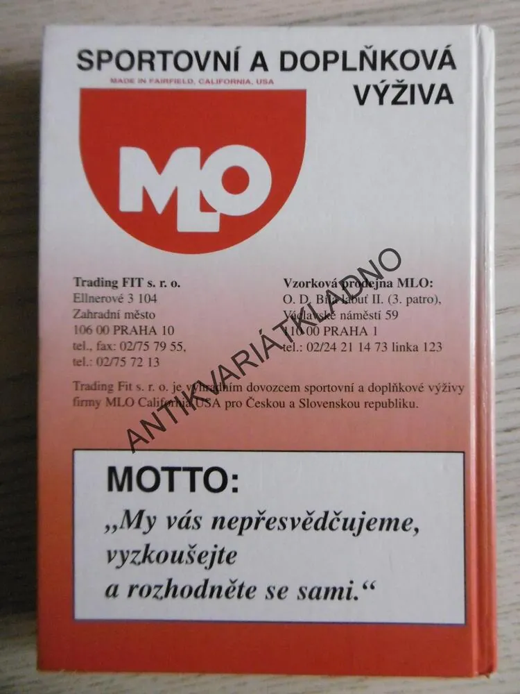 VÝŽIVA NEJEN PRO KULTURISTY, PETR FOŘT, **an
