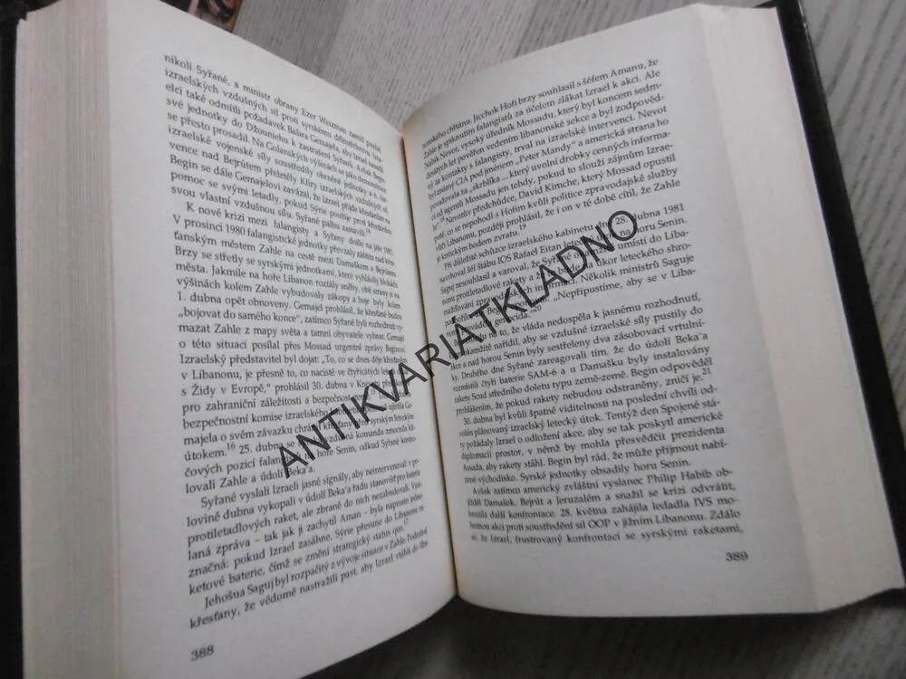 MOSSAD, IZRAELSKÉ TAJNÉ VÁLKY, IAN BLACK, BENNY MORRIS, **an