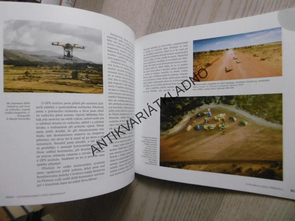 DRONY, FOTOGRAFOVÁNÍ Z PTAČÍ PERSPEKTIVY, PETR JAN JURAČKA A KOLEKTIV, **an