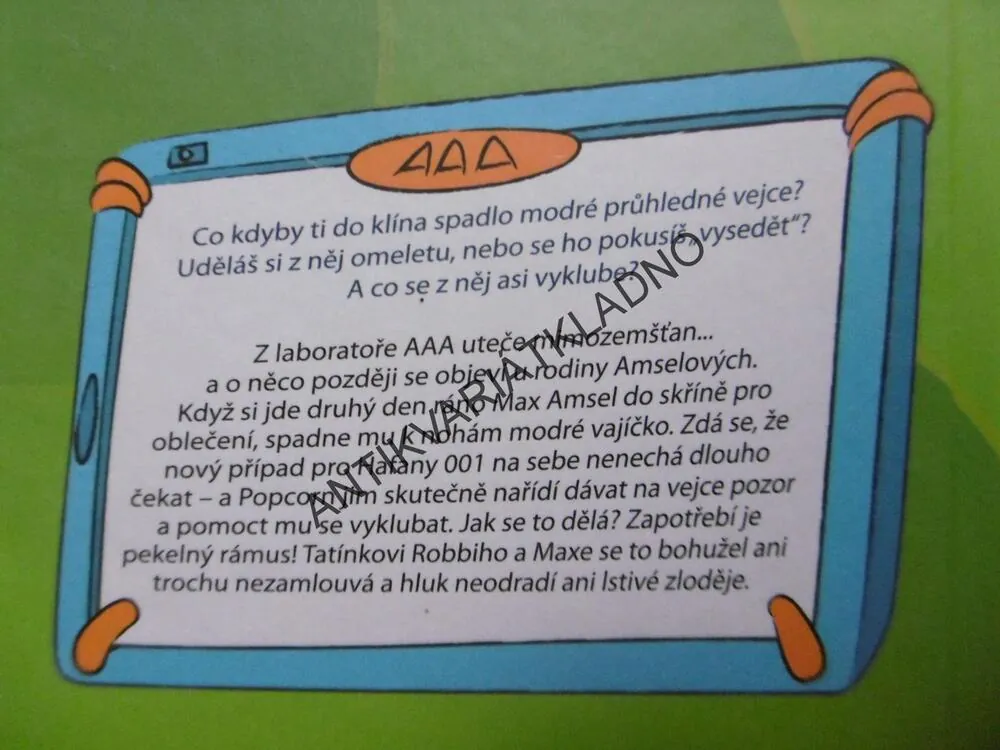 HAFANI 001! ŠPIČKOVÍ AGENTI - VEJCE Z VESMÍRU, THOMAS C. BREZINA, **an