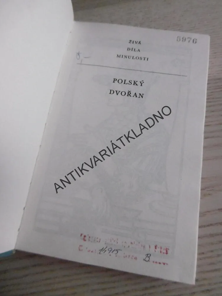 POLSKÝ DVOŘAN, LUKASZ GÓRNICKI, **an