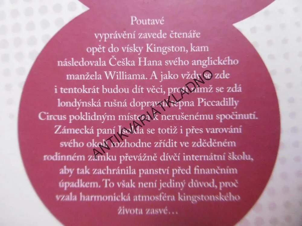 JAK SI NEUDĚLAT Z DOMOVA CIRKUS JAKO NA PICADILLY, HANA PARKÁNOVÁ-WHITON, **an
