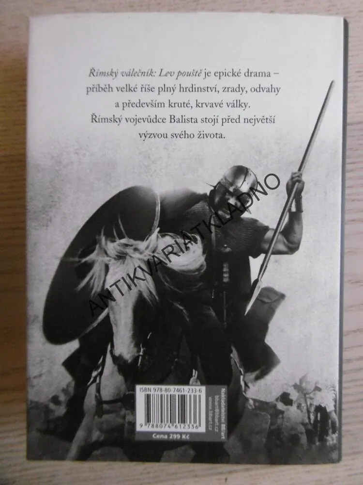 ŘÍMSKÝ VÁLEČNÍK, LEV POUŠTĚ, HARRY SIDEBOTTOM, **an