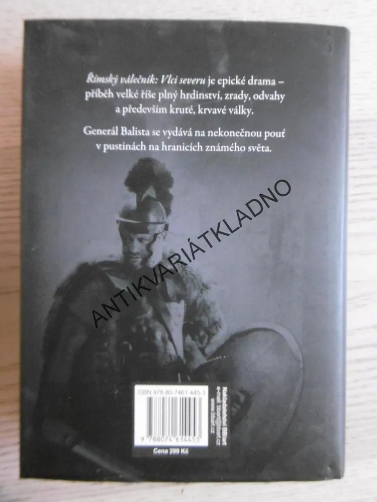 ŘÍMSKÝ VÁLEČNÍK, VLCI SEVERU, HARRY SIDEBOTTOM, **an