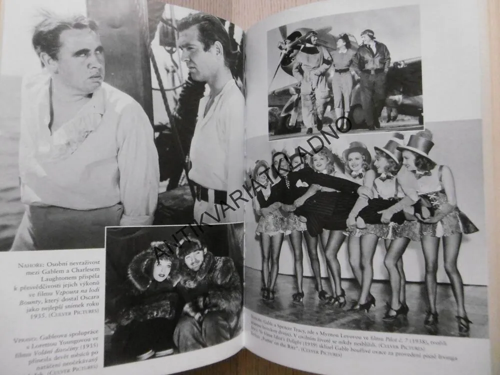 CLARK GABLE, ŽIVOTOPIS, WARREN G. HARRIS, **an