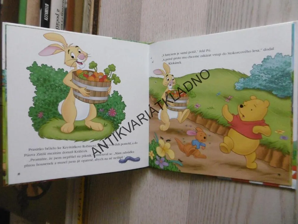 ČÍM JE UŽITEČNÝ HMYZ, MEDVÍDEK PÚ, WALT DISNEY, **an