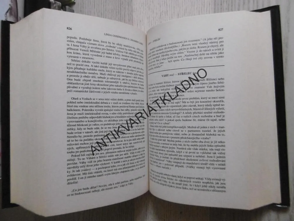 ZNAMENÍ LÁSKY, LINDA GOODMANOVÁ, **an