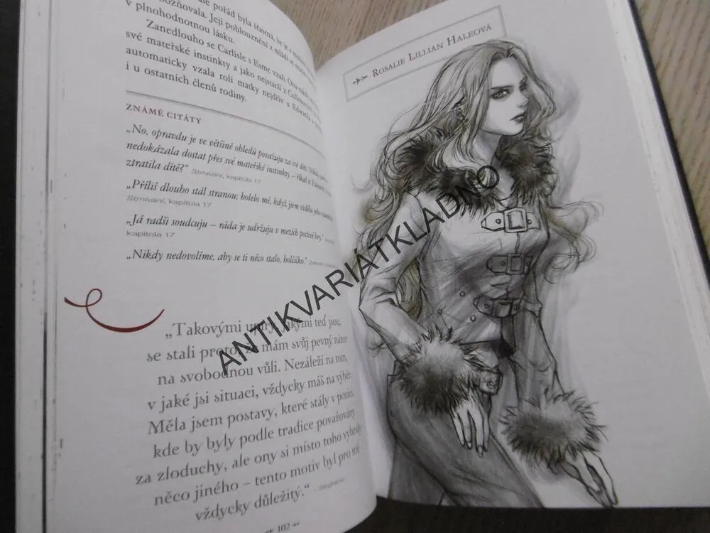 SÁGA STMÍVÁNÍ: OFICIÁLNÍ ILUSTROVANÝ PRŮVODCE, STEPHENIE MEYEROVÁ, **an