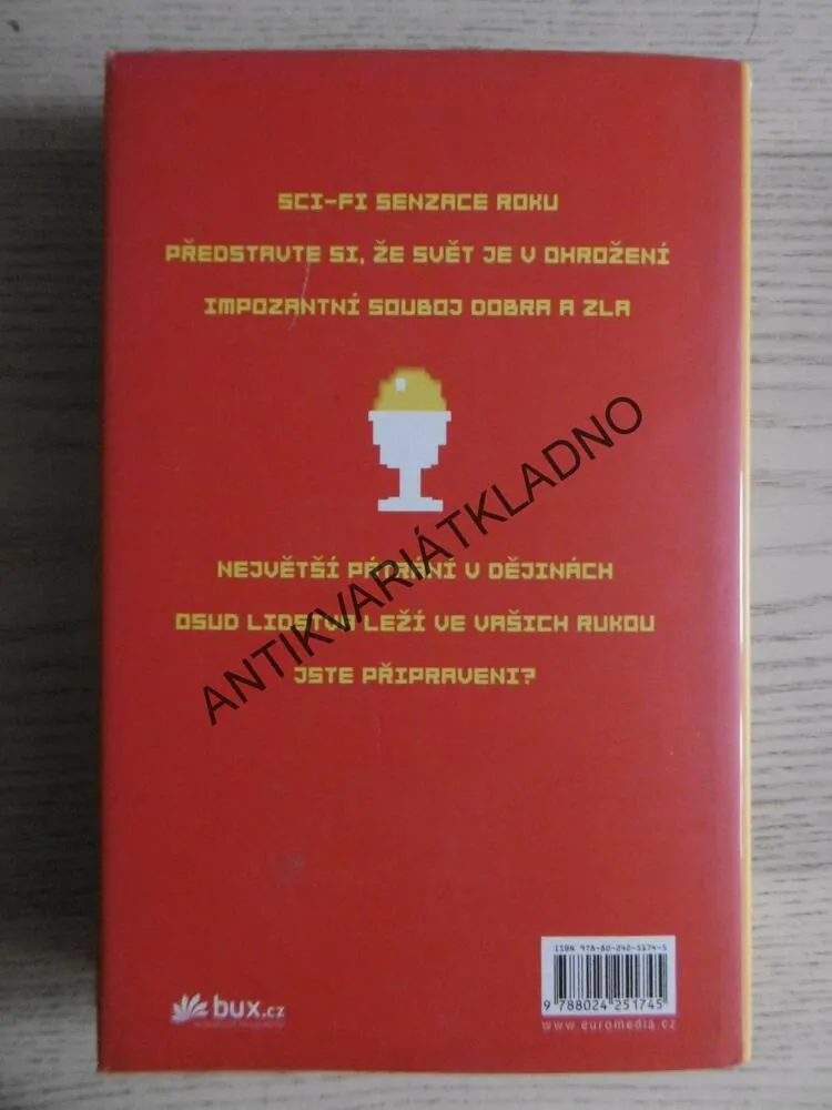 READY PLAYER ONE, HRA ZAČÍNÁ, ERNEST CLINE, **an