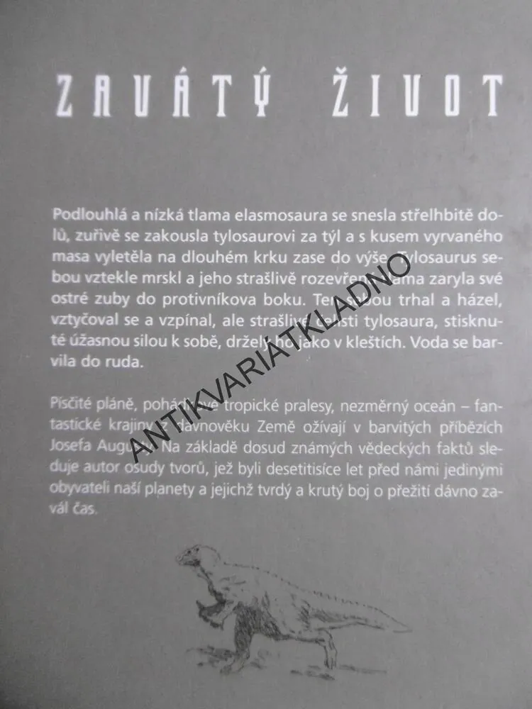 ZAVÁTÝ ŽIVOT, JOSEF AUGUSTA, **an