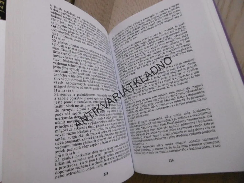 PRAXE MAGICKÉ EVOKACE, FRANTIŠEK BARDON, **an