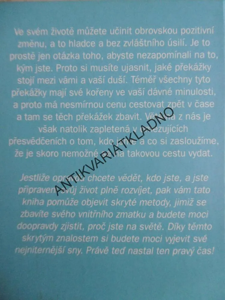 21 DNÍ K POCHOPENÍ VAŠICH MINULÝCH ŽIVOTŮ, DENISE LINN, **an
