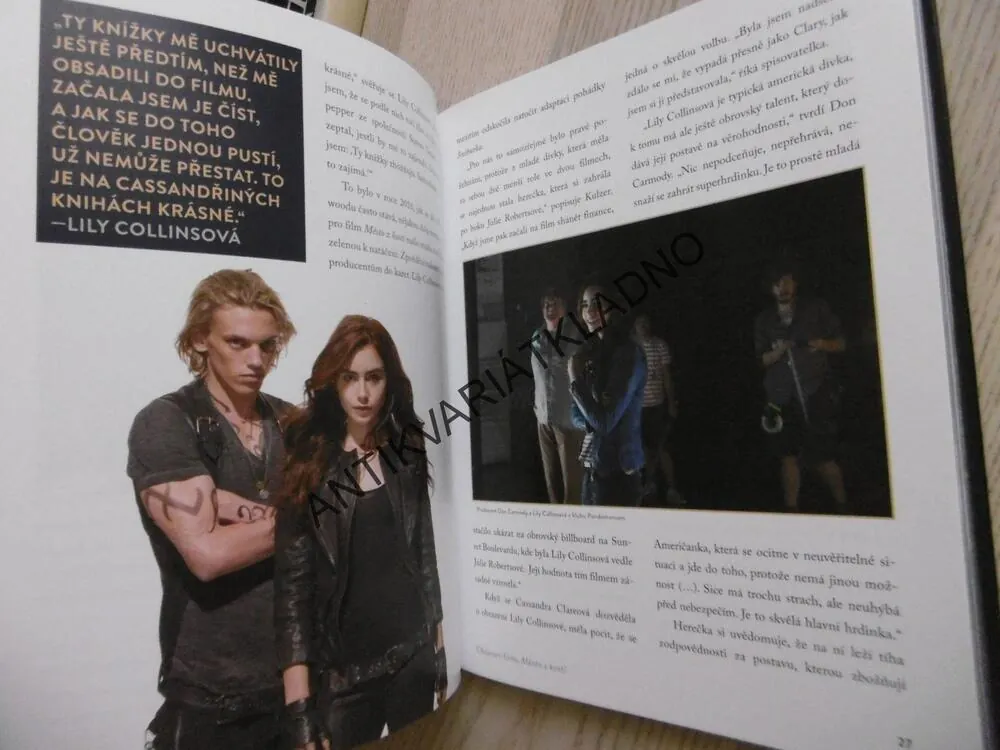THE MORTAL INSTRUMENTS, MĚSTO Z KOSTÍ, MIMI O'CONNOROVÁ, **an