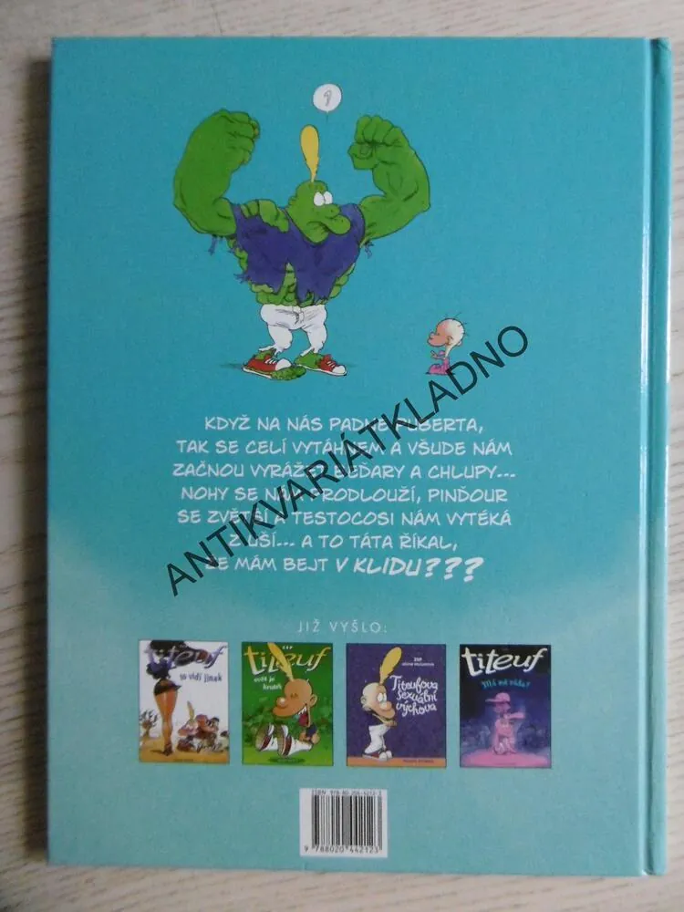 TITEUF, VÍTEJ V PUBERTĚ!, ZEP, **an