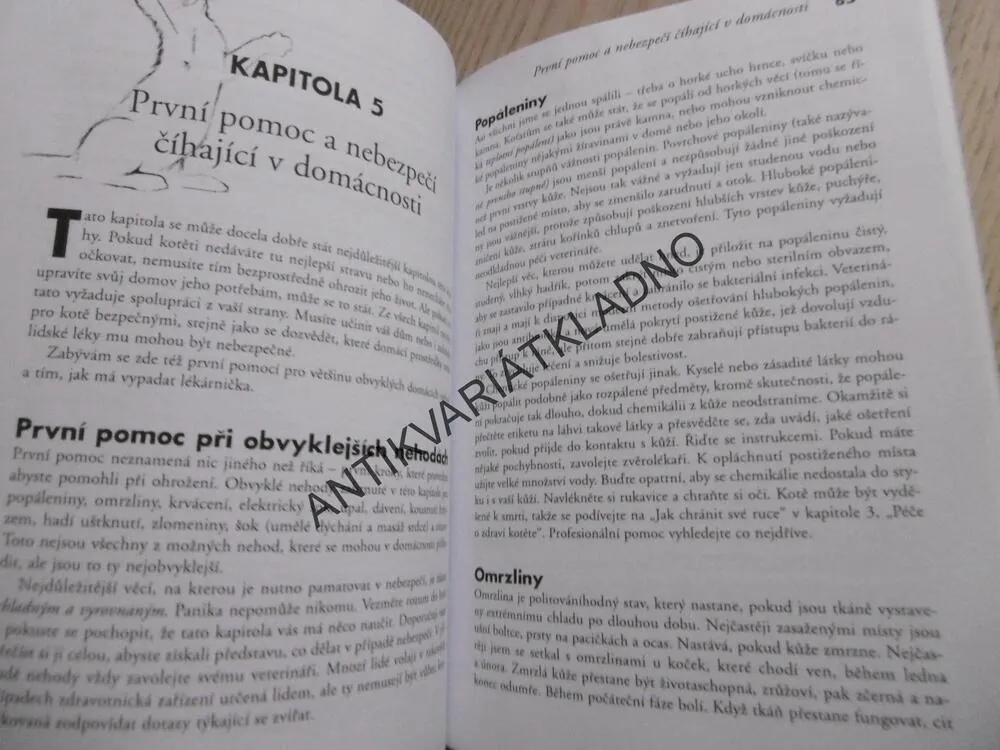 PÉČE O KOTĚ, JAMES DEBITETTO,  **an