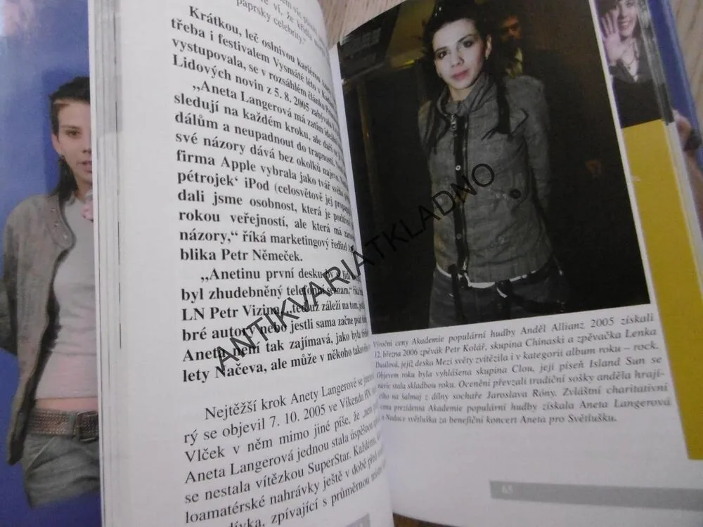 ANETA LANGEROVÁ, NETUCTOVÁ HVĚZDA, **an