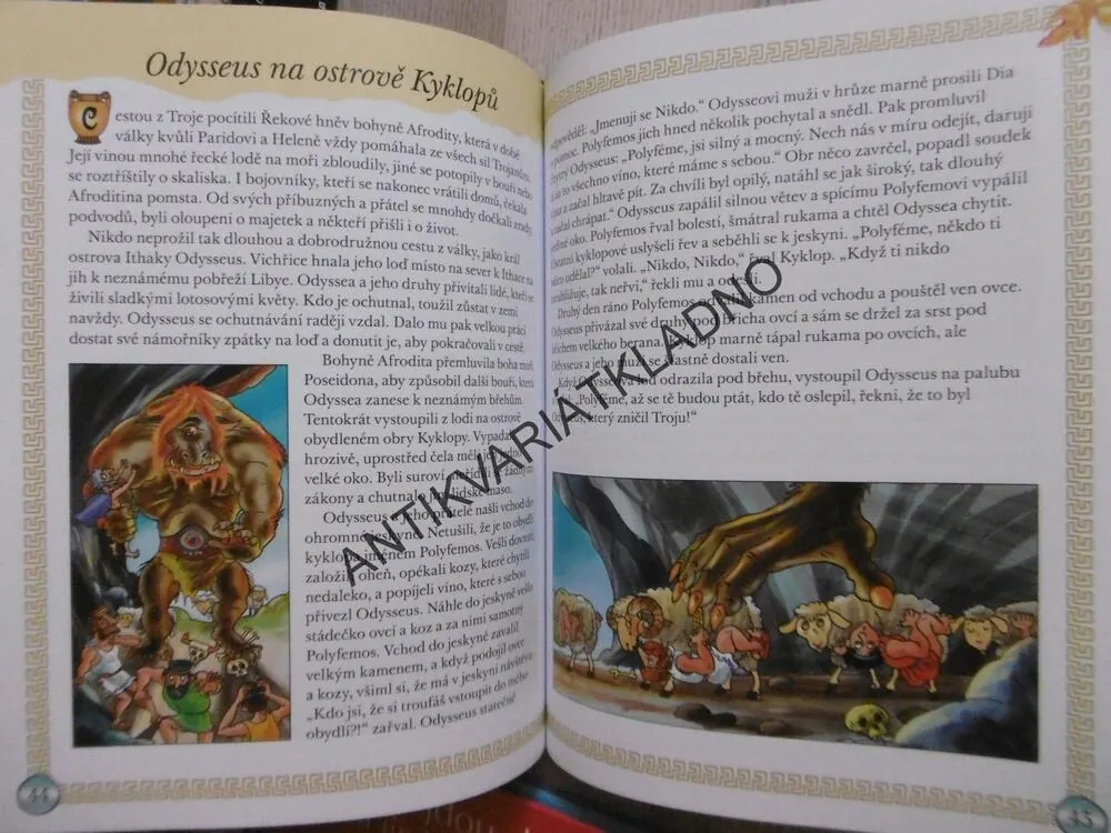 STARÉ ŘECKÉ BÁJE A POVĚSTI, JANA EISLEROVÁ, ANTONÍN ŠPLÍCHAL, **an