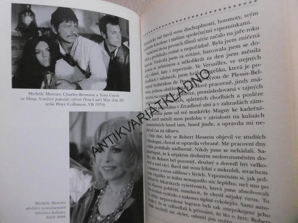NEJSEM ANDĚLSKÁ ANGELIKA, MICHELE MERCIER, HERY -JEAN SERVAT, **an