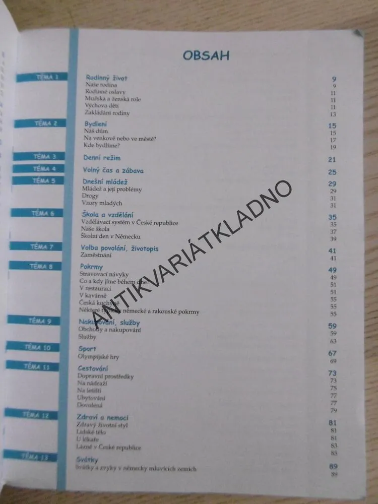 NĚMČINA, OTÁZKY A ODPOVĚDI, NĚMECKÝ JAZYK, INFOA