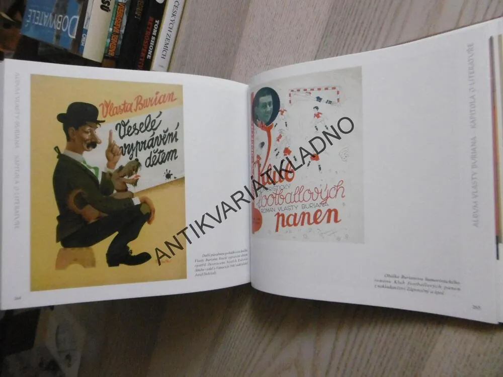 ALBUM VLASTY BURIANA, ONDŘEJ SUCHÝ, J. FARNÍK, **an