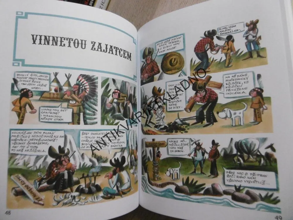KNIHA KOMIKSŮ, KAREL FRANTA, **an