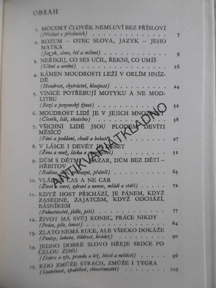 KARAVANA MOUDROSTI, FRANTIŠEK NEČÁSEK, **an