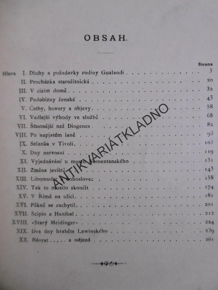 PŘEDČITATEL KNĚŽNIN, ANTON GIULIO BARRILI, 1892, **an
