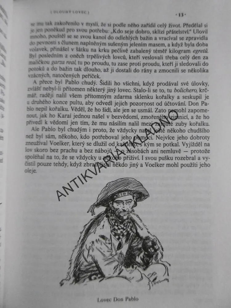 DLOUHÝ LOVEC, A.V. FRIČ, ZDENĚK BURIAN, 1985, **an