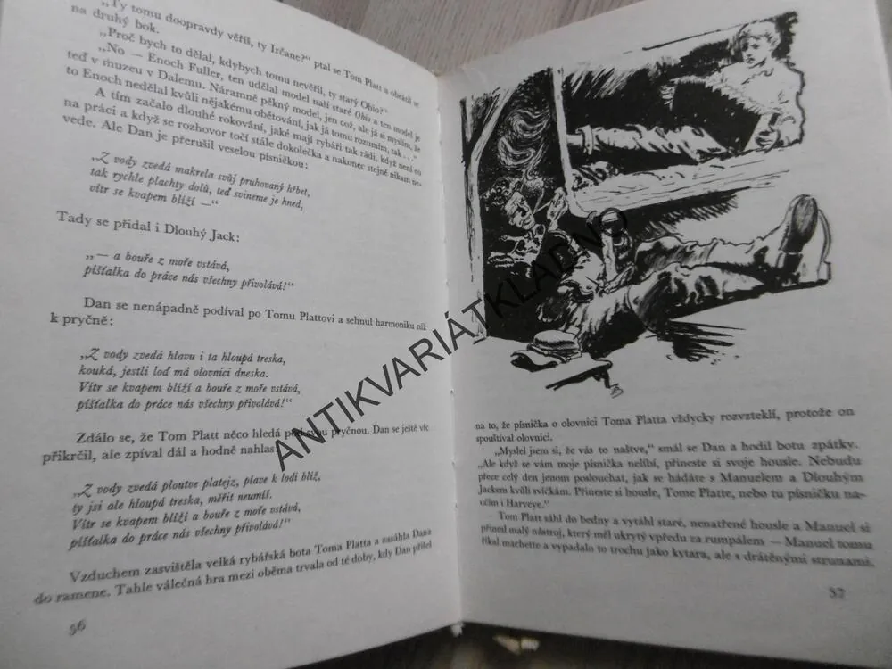 STATEČNÍ KAPITÁNI, RUDYARD KIPLING, **an