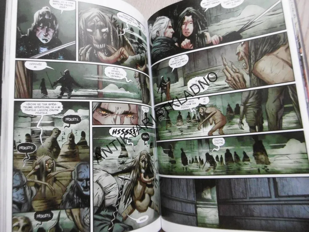 ZAKLÍNAČ, SKLENĚNÝ DŮM, TOBIN, KOMIKS CREW DARK HORSE 1., **an