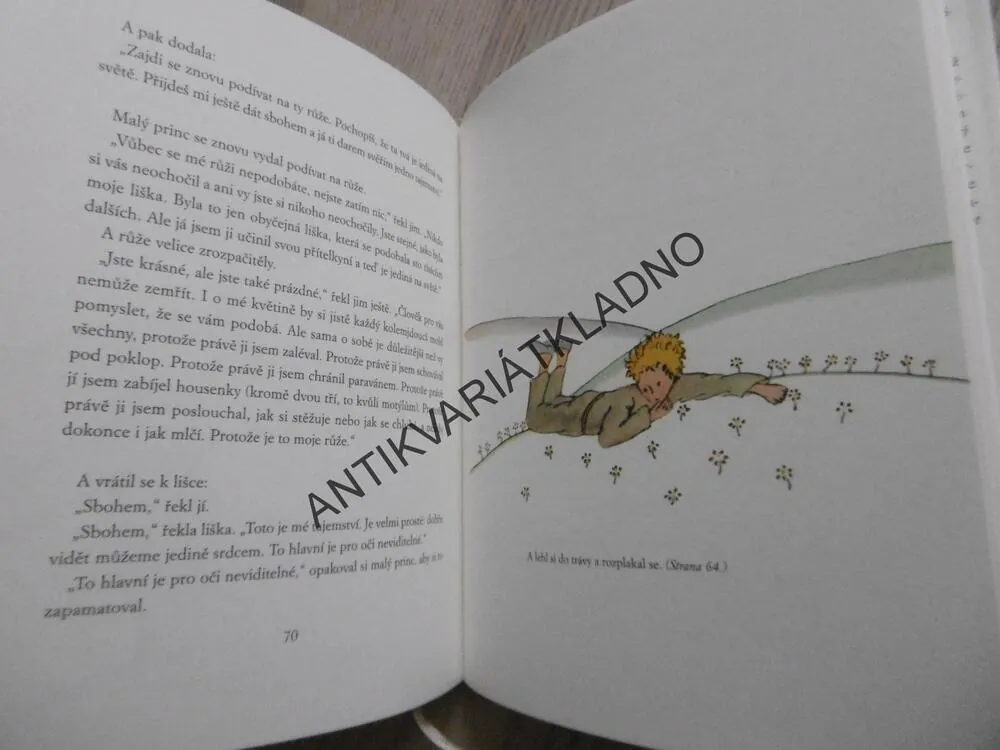 MALÝ PRINC, ANTOINE DE SAINT - EXUPÉRY, **an