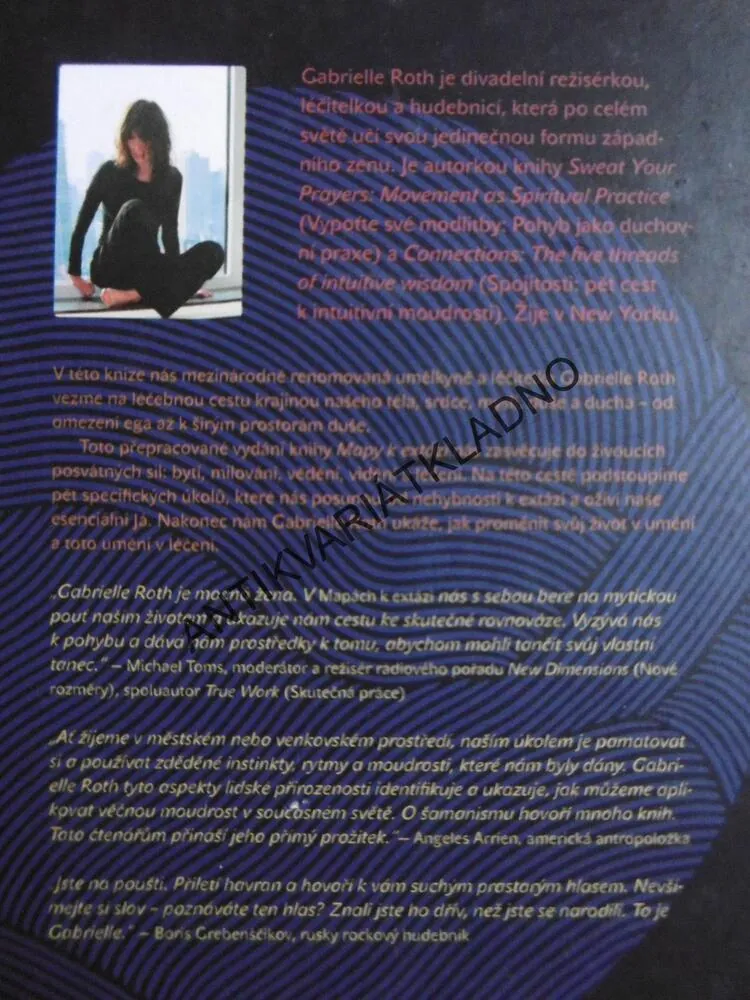 MAPY K EXTÁZI, GABRIELLE ROTH, **an