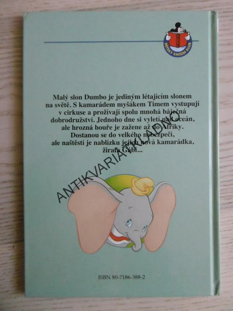 DUMBOVO AFRICKÉ DOBRODRUŽSTVÍ, WALT DISNEY, **an