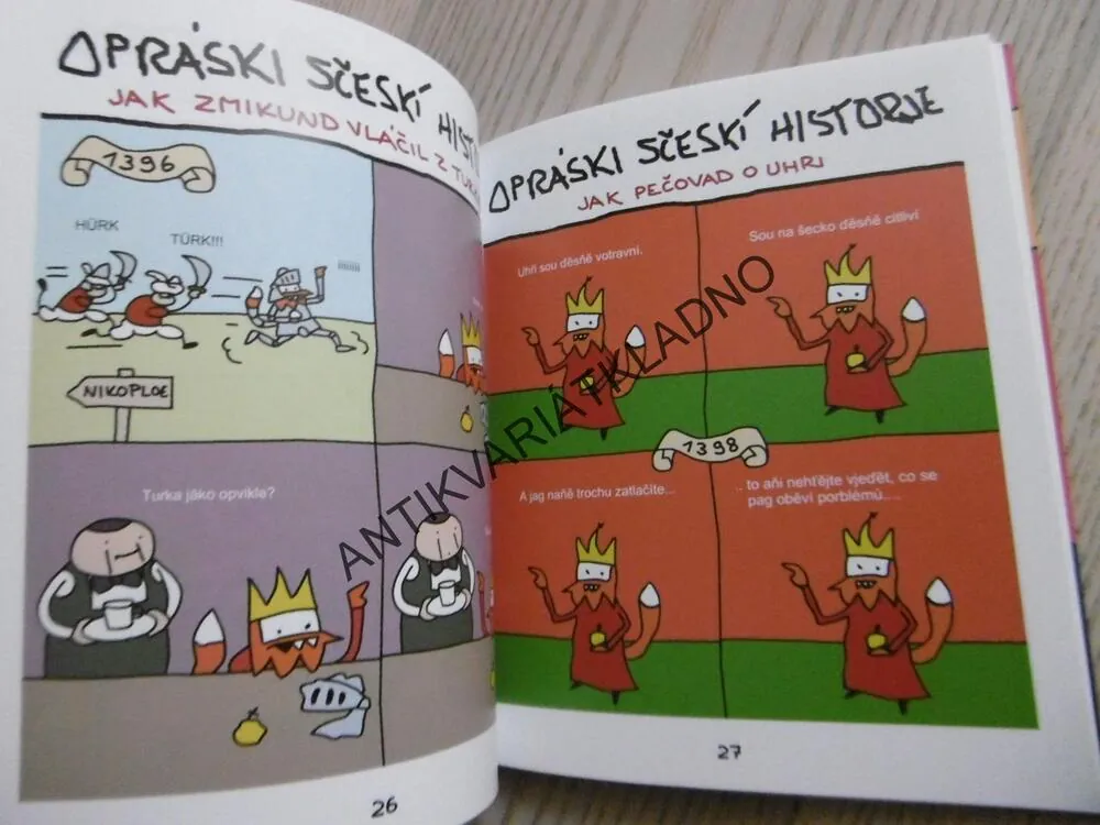 OPRÁSKI Z SČESKÍ HISTORJE, ZMIKUND VS HUZ, PARALENŇÍ ŽIVOTOPISI, **an