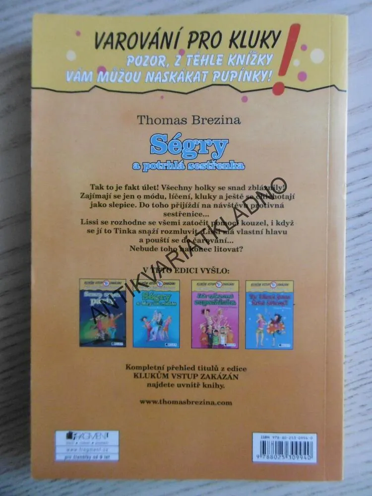 SÉGRY POTRHLÁ SESTŘENKA, THOMAS BREZINA, **an