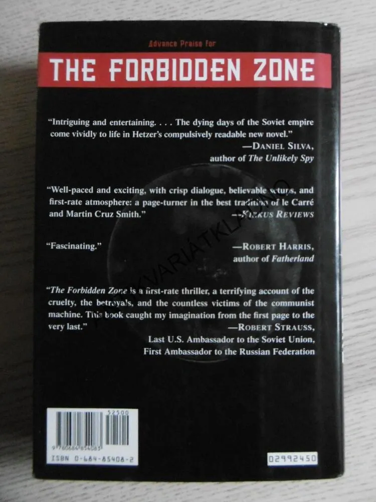 THE FORBIDDEN ZONE, MICHAL HETZER, ANGLICKY, **an