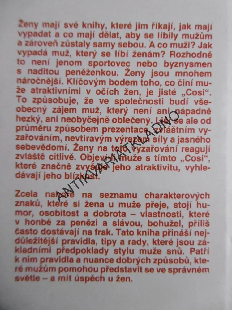 MUŽI S ÚROVNÍ, JAK MÍT ÚSPĚCH U ŽEN, ULRIKE KRAGESOVÁ, **an