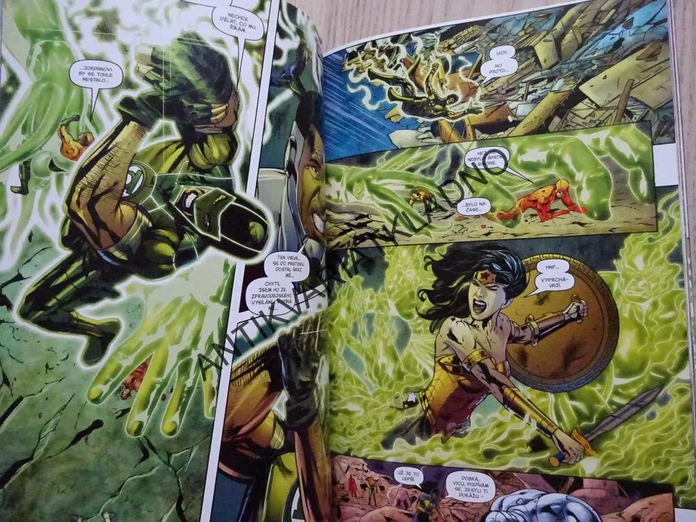 LIGA SPRAVEDLNOSTI, EPIDEMIE, KOMIKS DC COMICS,**an