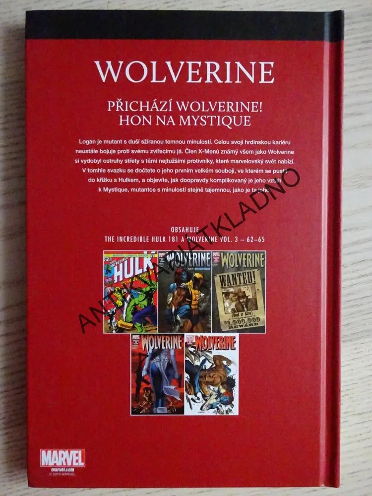 WOLVERINE, MARVEL KOMIKS 3, **an