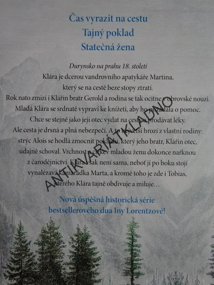 VANDROVNÍ APATYKÁŘKA, INY LORENTZOVÁ, **an