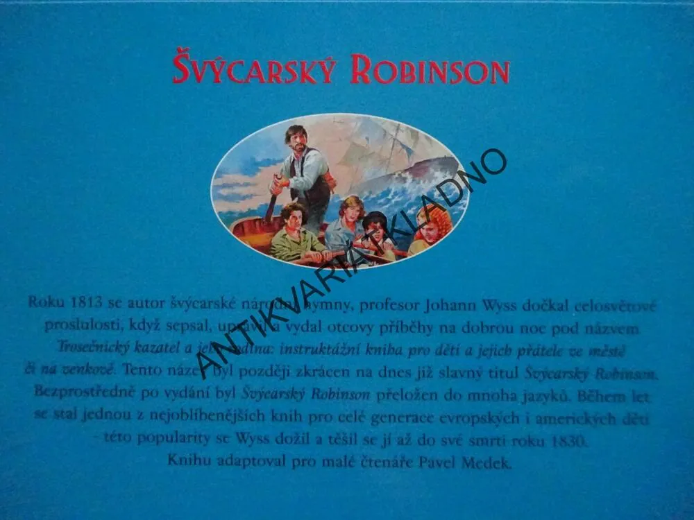 ŠVÝCARSKÝ ROBINSON, JOHANN DAVID WYSS, **an