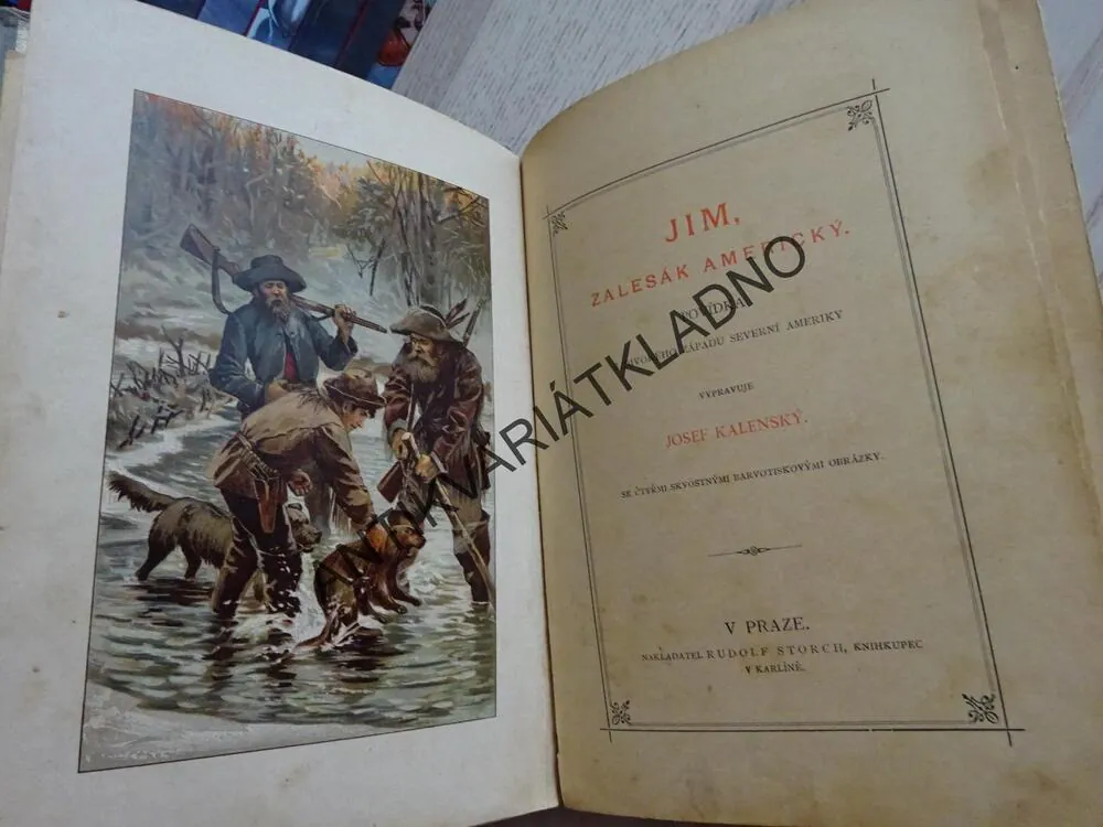 JIM, ZÁLESÁK AMERICKÝ, HEINRICH FRANTIŠEK