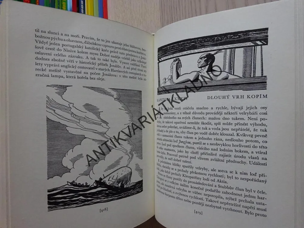 BÍLÁ VELRYBA, HERMAN ,ELVILLE, ROCKWELL KENT, **an