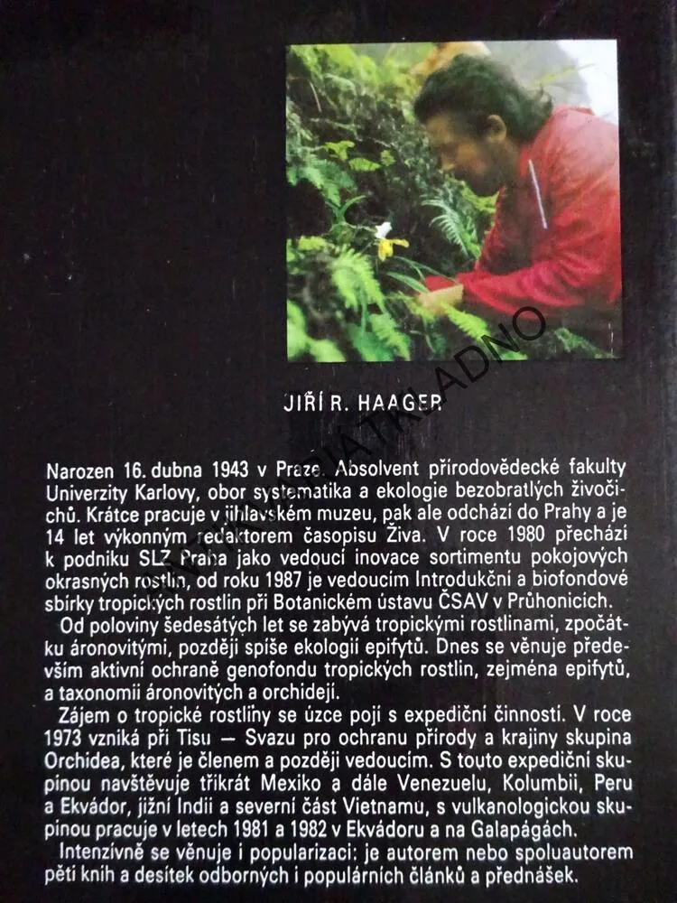 POKOJOVÉ ROSTLINY, JIŘÍ HAAGER, **an