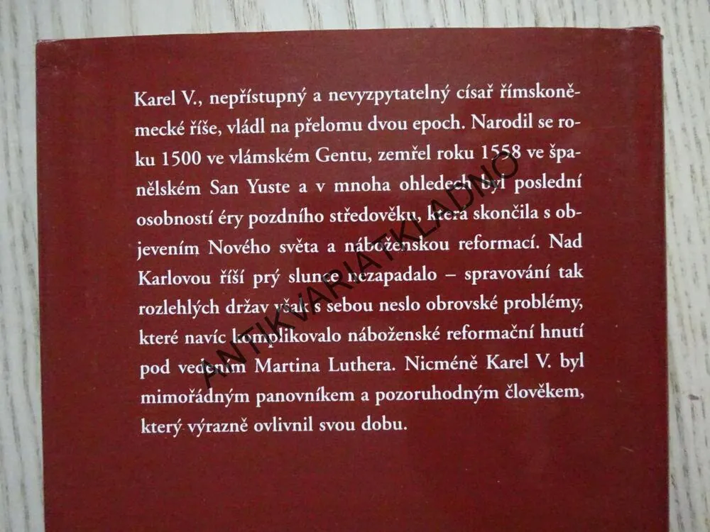KAREL V., CÍSAŘ A REFORMACE, FERDINAND SEIBT, **an