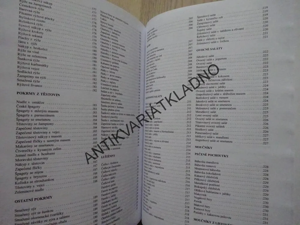 TRADIČNÍ ČESKÁ JÍDLA PRO KAŽDOU PŘÍLEŽITOST, 1000 RECEPTŮ, MILUŠE HORÁČKOVÁ, **an