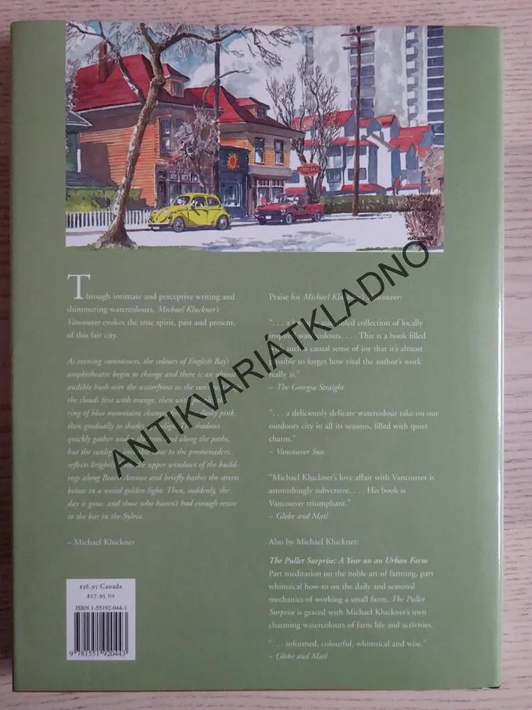 VANCOUVER, MICHAEL KLUCKNER, **an