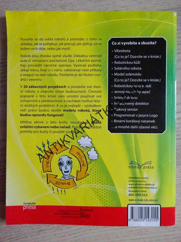 ROBOTI, OBJEVTE A POSTAVTE STROJE BUDOUCNOSTI, **an