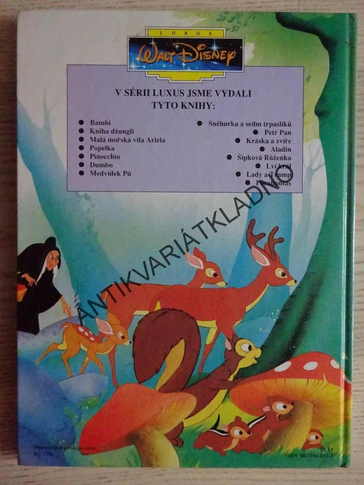 SNĚHURKA A SEDM TRPASLÍKŮ, WALT DISNEY, **an